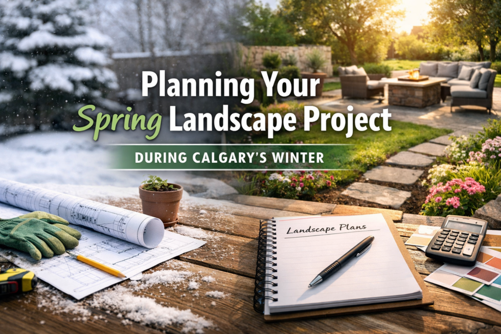 Planning Your Spring Landscap Project in the Winter